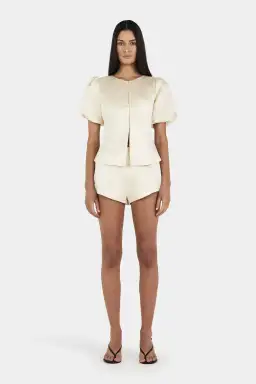 Hansen And Gretel Pellegrino Top Pearl Cream Size 12