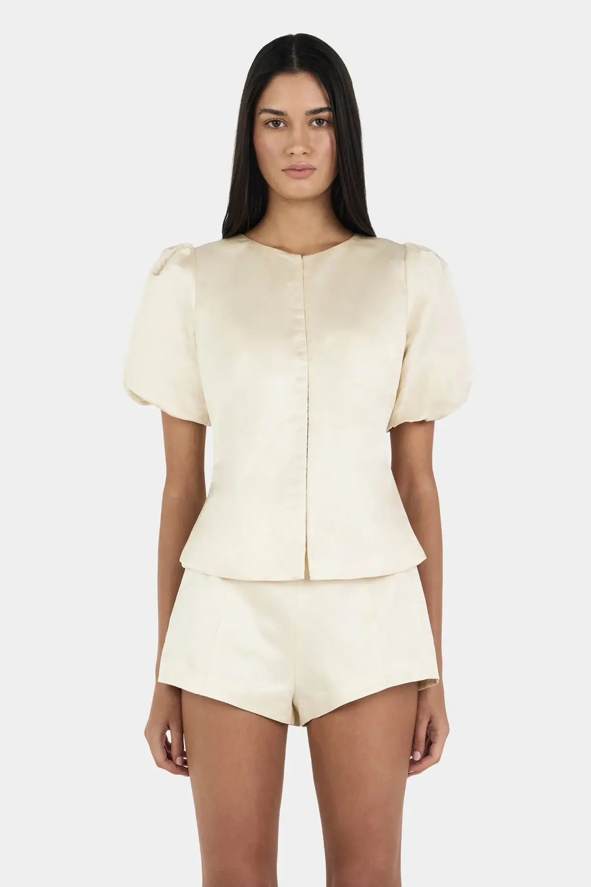 Hansen And Gretel Pellegrino Top Pearl Cream Size 12