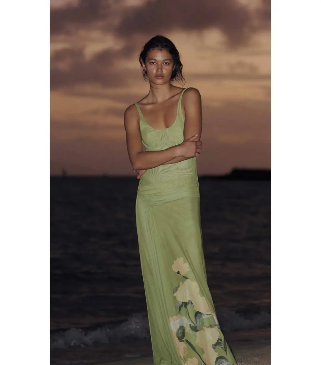 Bec & Bridge Citrina Maxi Dress Aniya Floral Size AU 10 for rent on The Volte - main image