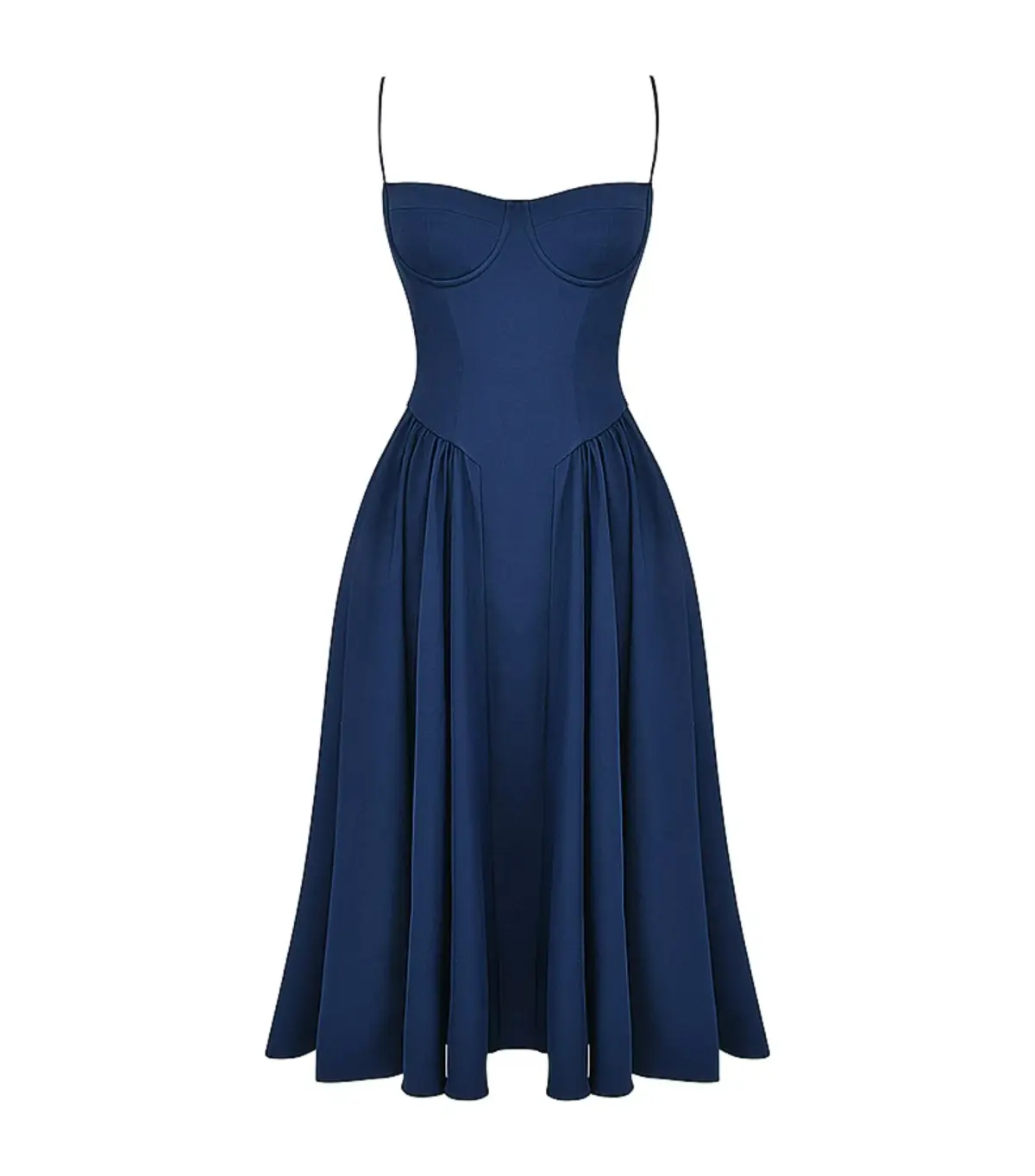 House of CB Samaria Corset Sundress French Navy Size L / AU 12  - Image 6