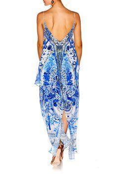 Camilla Silk Dress Print Size 8 for rent on The Volte - main image