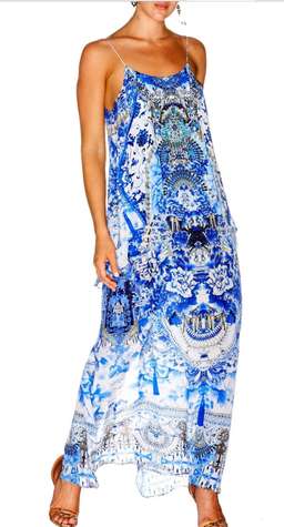 Camilla Silk Dress Print Size 8 for rent on The Volte - image 2