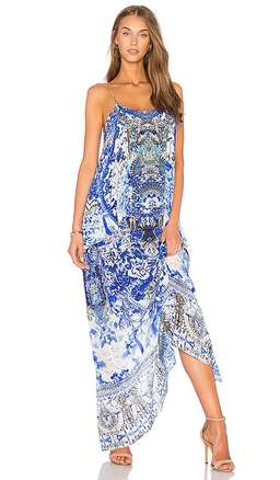 Camilla Silk Dress Print Size 8 for rent on The Volte - image 1