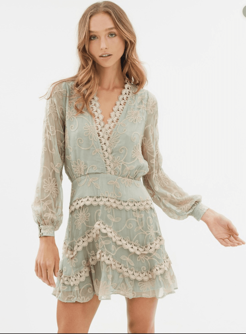 Stevie May Coronado Mini Dress size 8 for rent on The Volte - main image