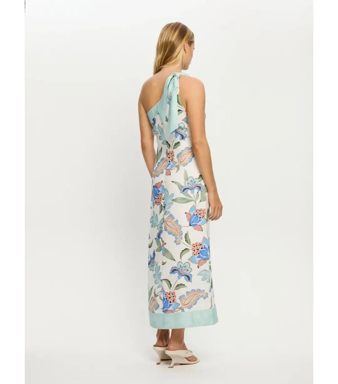 Kivari Azure Midi Dress Floral Size AU 12 for rent on The Volte - main image