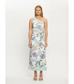 Kivari Azure Midi Dress Floral Size AU 12 for rent on The Volte - image 1