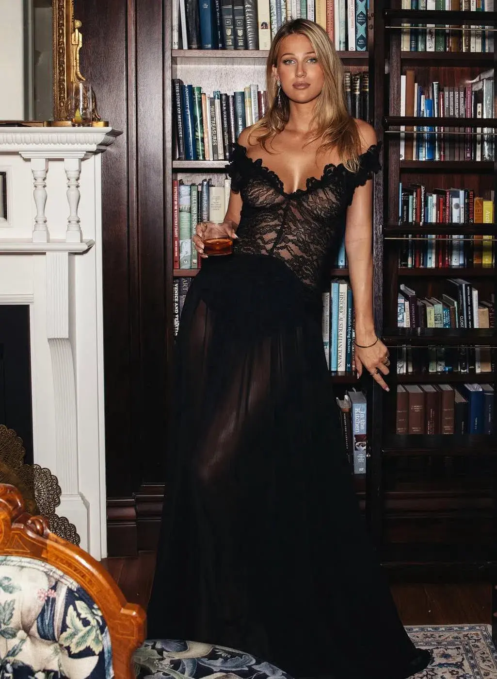 Arcina Ori Arabella Dress - Black Size S for rent on The Volte - main image