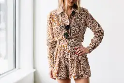 Zimmermann Leopard Utility Set for rent on The Volte - image 2