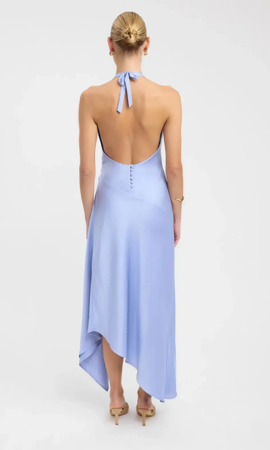 Kookai Palermo Godet Dress - Lavender Blue XS for rent on The Volte - main image