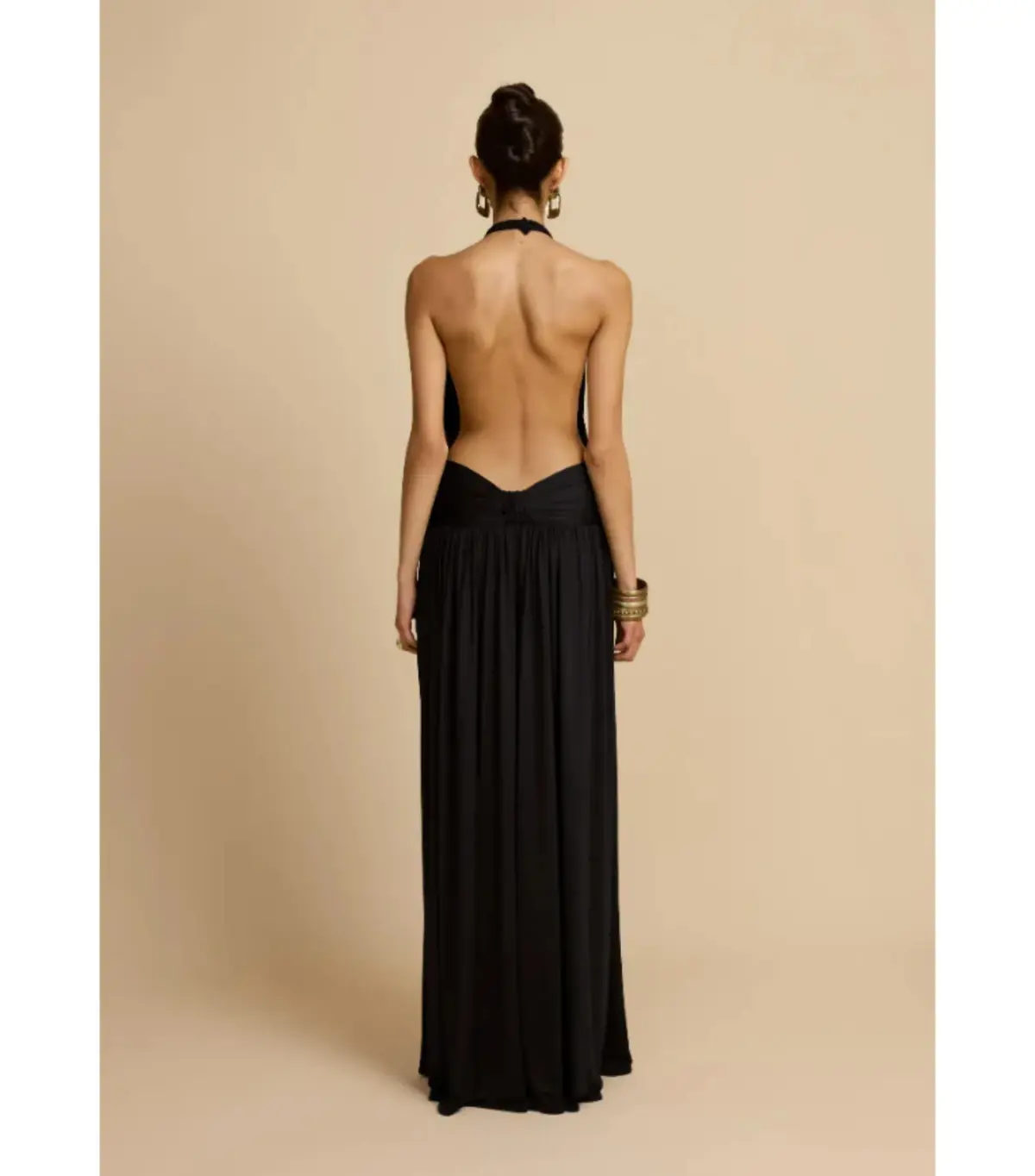 Arcina Ori Santina Maxi Dress Black Size 8 - Image 4