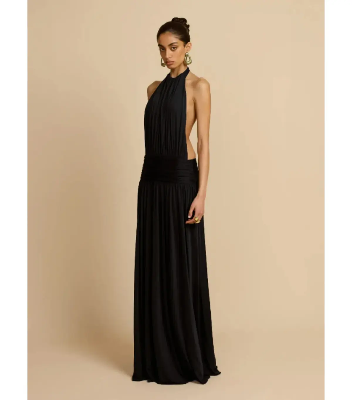 Arcina Ori Santina Maxi Dress Black Size 8 - Image 1