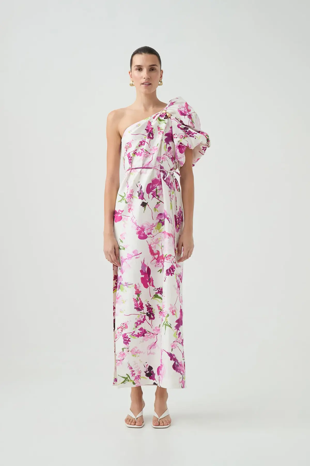 AJE CIRA MIDI DRESS FRESH FLORA SIZE 16 - Image 1