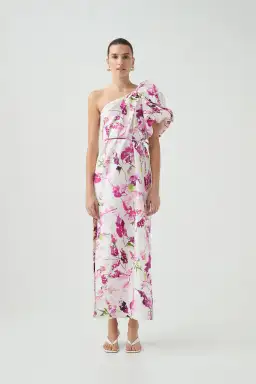 AJE CIRA MIDI DRESS FRESH FLORA SIZE 16 for rent on The Volte - image 1