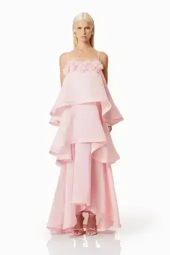OMR x ELLIATT: Swallowtail Day To Night Maxi Dress In Pink Size XL for rent on The Volte - main image