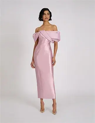 Eliya The Label ANNIKA DRESS Mauve Size 8 for rent on The Volte - main image