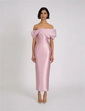 Eliya The Label ANNIKA DRESS Mauve Size 8 for rent on The Volte - main image