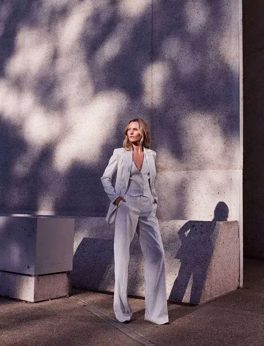 Rebecca Vallance Cedric Pinstriped Suit and Waistcoat for rent on The Volte - main image