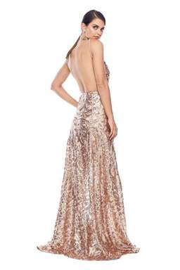 Alamour Almase Rose Gold Dress Size 6