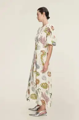 Alemais Sea Midi Dress Size 8 for rent on The Volte - image 4