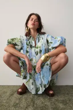 ANTHEA MINI SMOCK DRESS for rent on The Volte - image 6