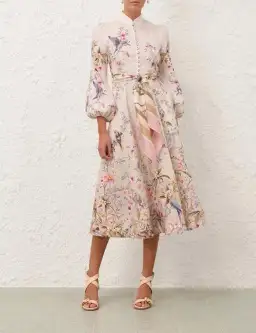 Zimmermann Rebellion Button Midi; size 4 for rent on The Volte - image 1