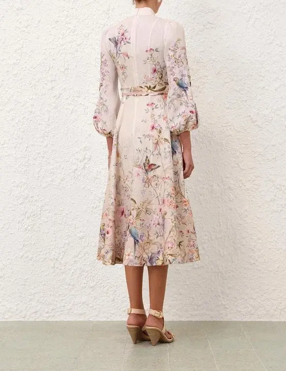 Zimmermann Rebellion Button Midi; size 4 for rent on The Volte - main image