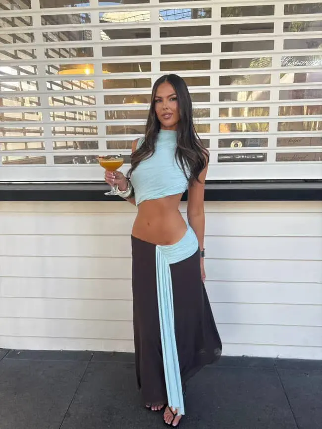 Bec and Bridge Conni Asym Midi Dress Size 8 for rent on The Volte - main image