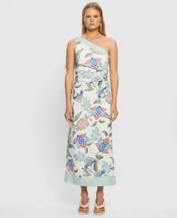 KIVARI - Azure midi dress for rent on The Volte - image 1