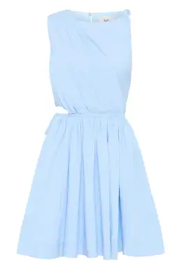 Aje Abbey Twisted Blue Dress Size 14 for rent on The Volte - image 5