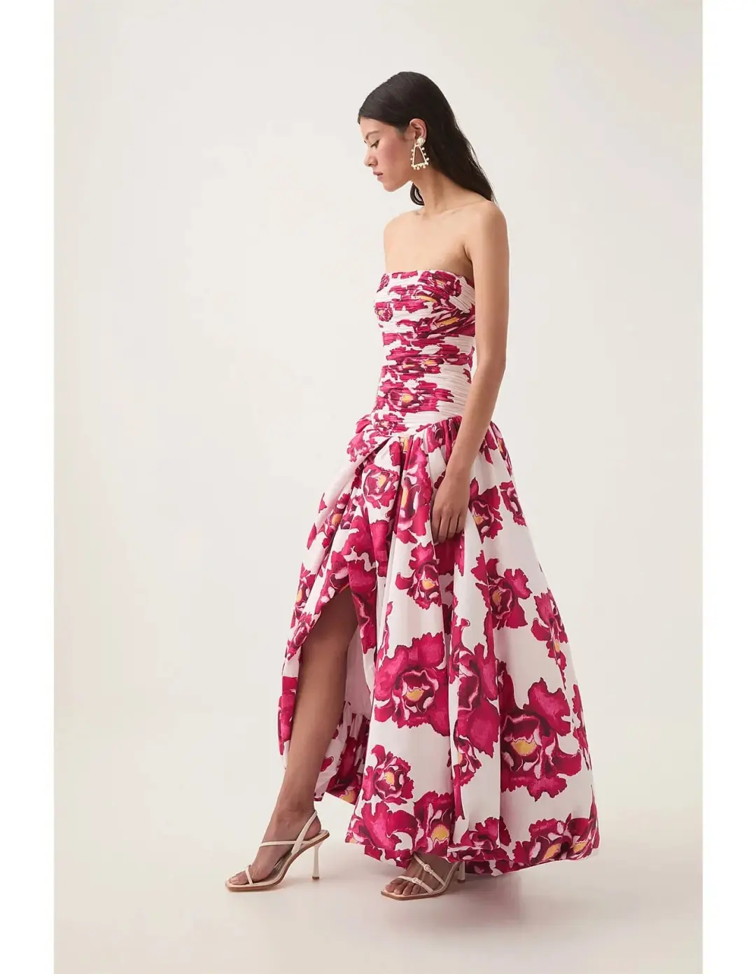 Aje Behold Maxi Dress in Boldly Blooming Size 12 for rent on The Volte - main image