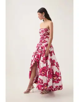Aje Behold Maxi Dress in Boldly Blooming Size 12 for rent on The Volte - image 4