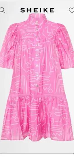 Sheike Optical Illusions Mini Dress Size 8 for rent on The Volte - image 2