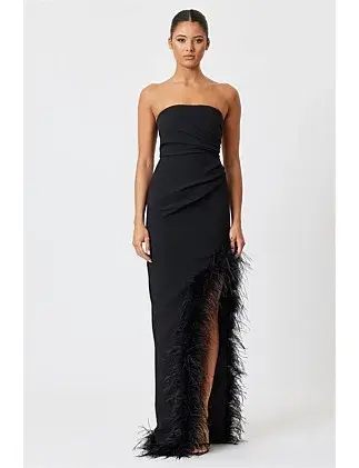 Bianca And Bridgett LILIBETH MAXI DRESS Black Size 10 for rent on The Volte - main image