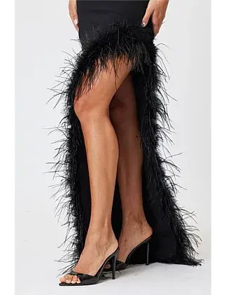 Bianca And Bridgett LILIBETH MAXI DRESS Black Size 10 for rent on The Volte - main image