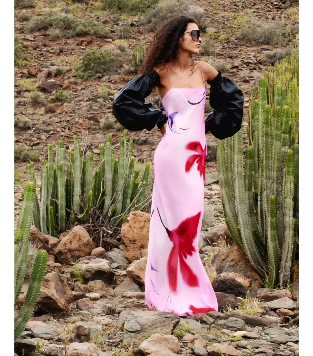 Rat & Boa Alici Dress Pink Size 8 for rent on The Volte - main image