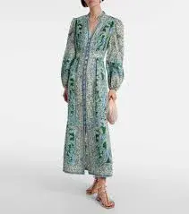 Zimmermann Ottie Midi Dress size 1 for rent on The Volte - main image