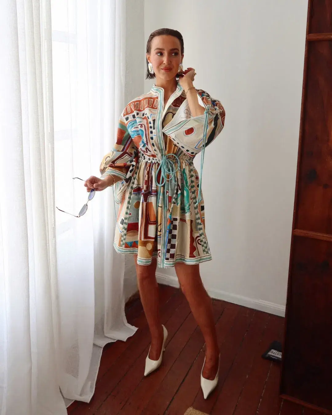 Alemais Michelle Mini Dress Size 10 - Image 2