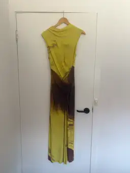 SIMKHAI Acacia Dress Yellow Size 8 for rent on The Volte - image 1