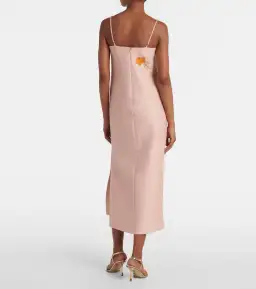 ALEMAIS Exclusive Hazel Printed Maxi Dress Pink Size 10 for rent on The Volte - image 5