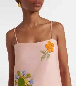 ALEMAIS Exclusive Hazel Printed Maxi Dress Pink Size 10 for rent on The Volte - image 2