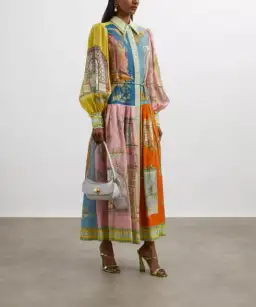 ALEMAIS Monte Midi Shirtdress Size 10 for rent on The Volte - image 4