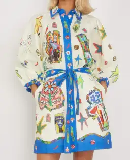 ALÉMAIS PLAYERS MINI DRESS 12 for rent on The Volte - image 1