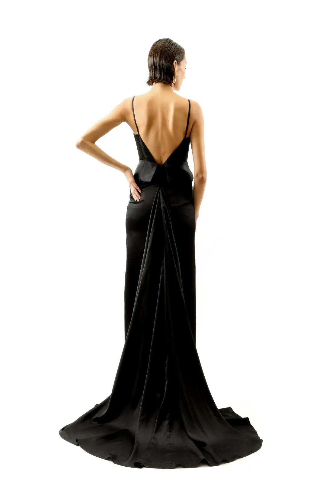 Alice By Alice Mccall Juniper Gown Black Size 10 for rent on The Volte - main image