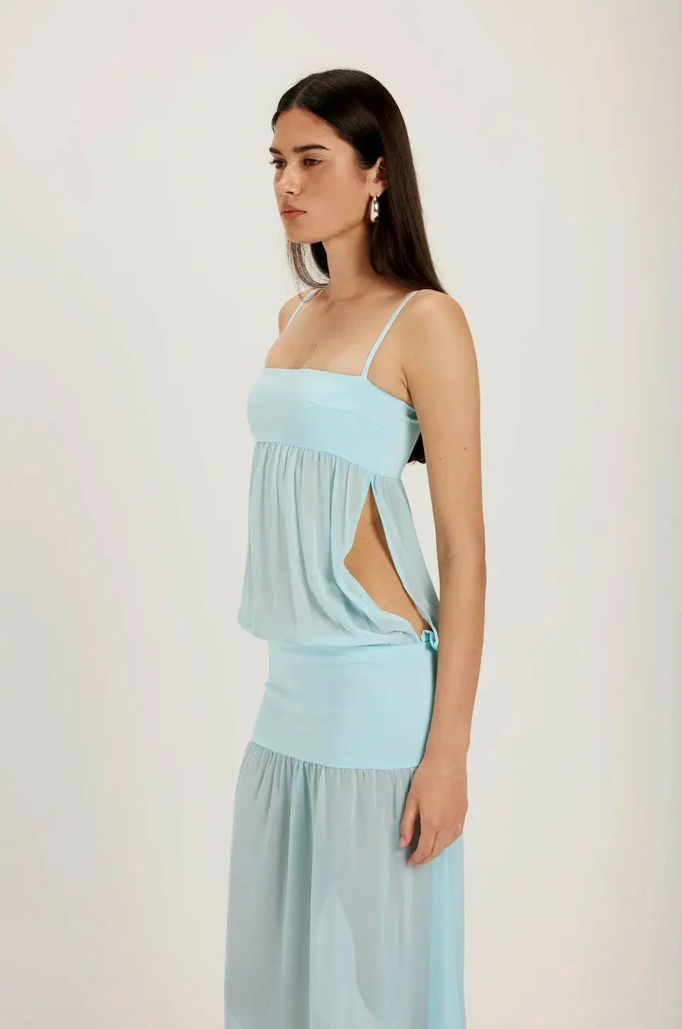 ANCE GRIA Romeo Gown Aqua. Size S / AU 8 for rent on The Volte - main image