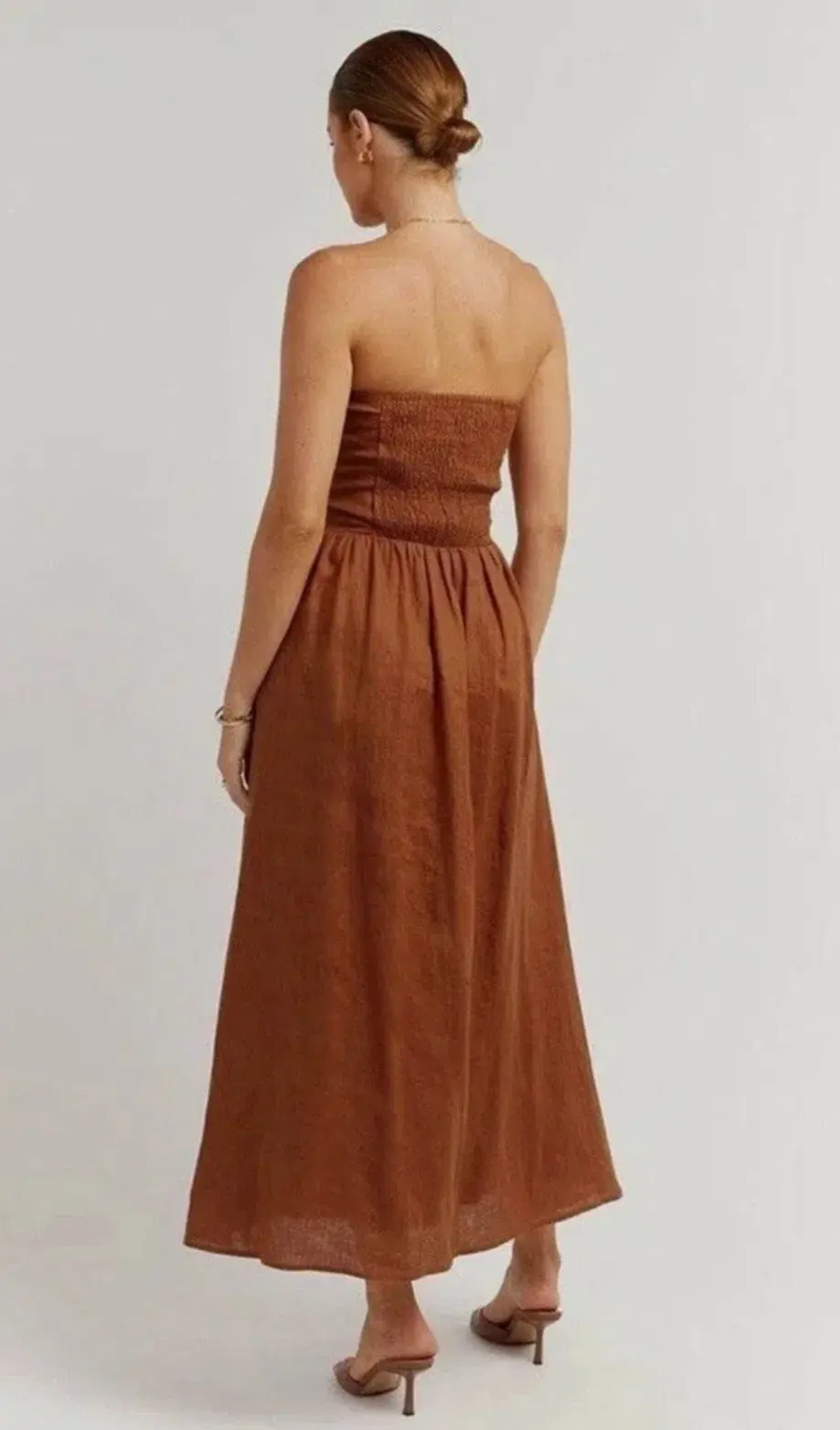 Dissh linnen spice maxi for rent on The Volte - main image