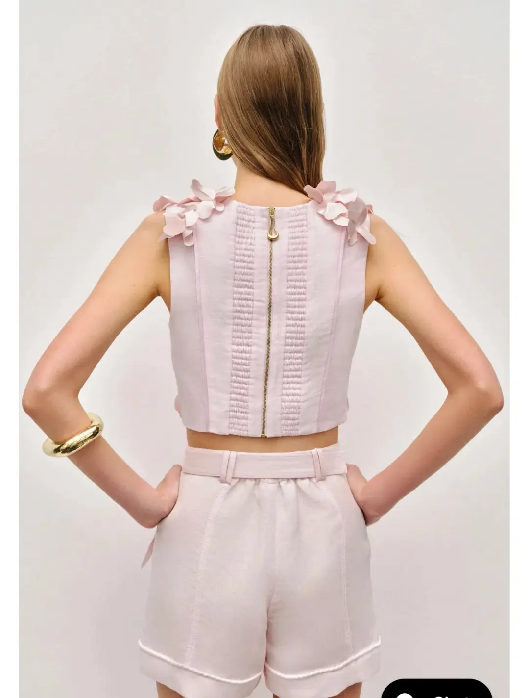 Aje Camille Flower Top size 10 for rent on The Volte - main image