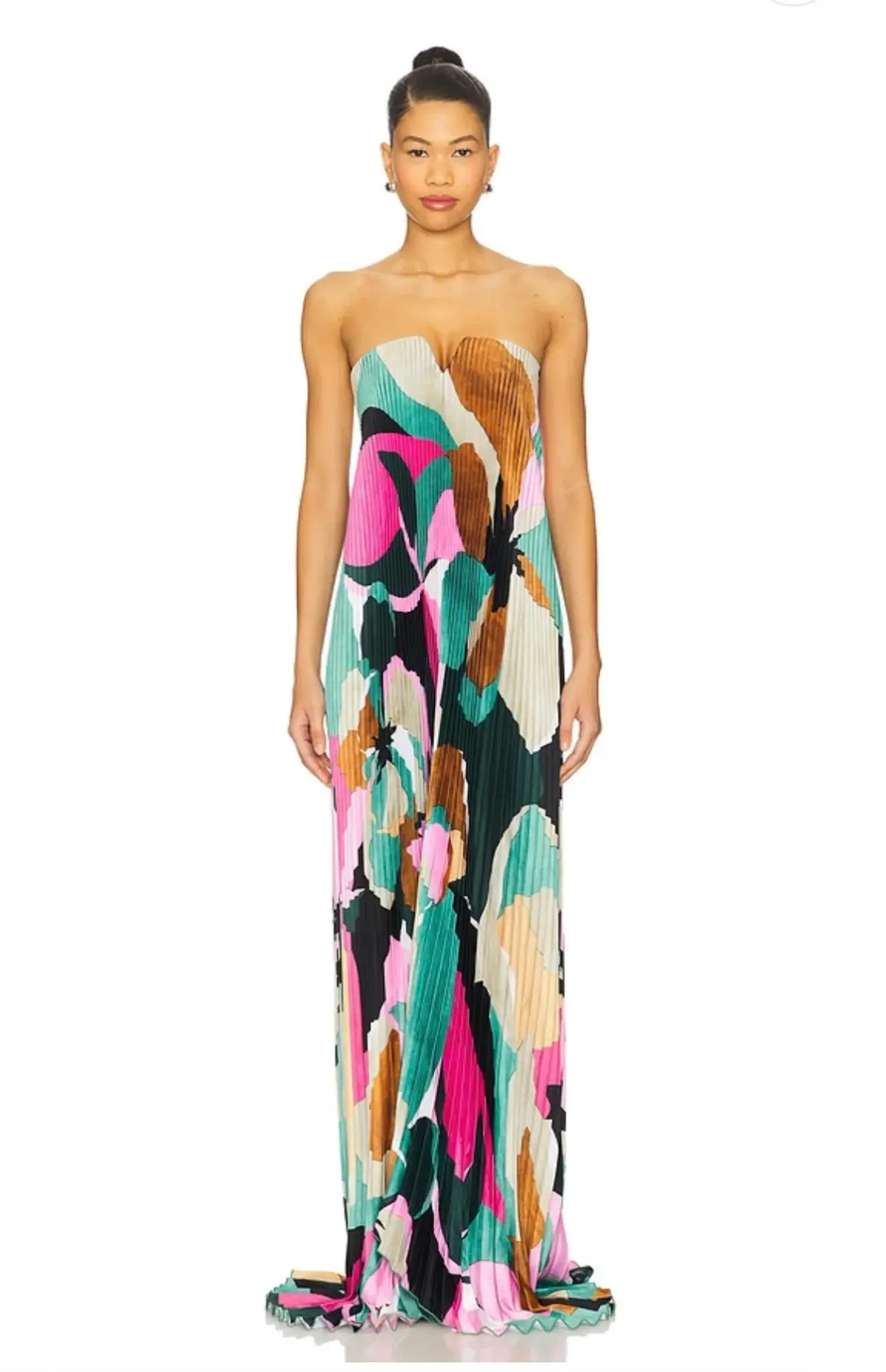 L'idée - BLACK TIE GOWN - GREEN CALYPSO - Image 1