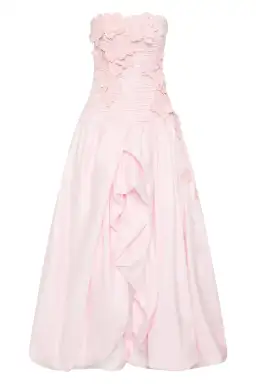 Aje Splendour Flower Gown Pastel Pink Size AU 8 for rent on The Volte - image 2