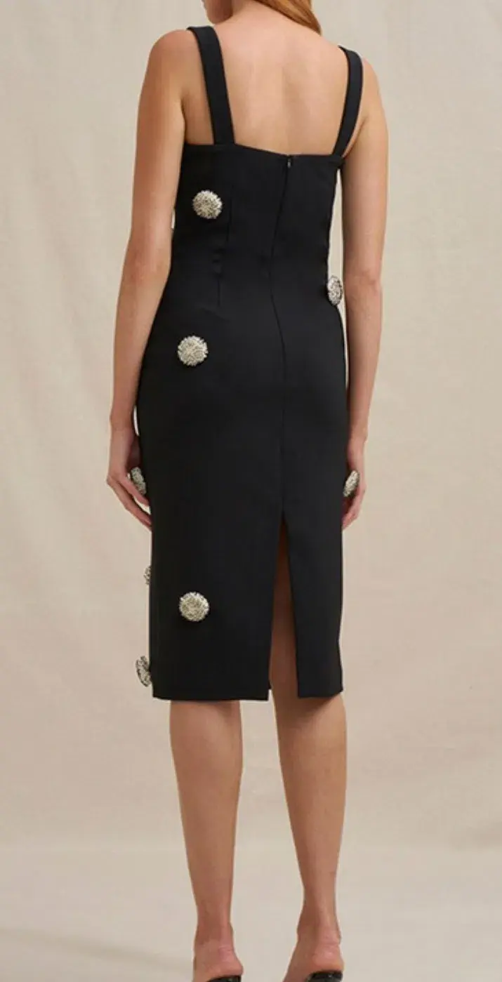 ByJohnny Priscilla Midi Dress for rent on The Volte - main image