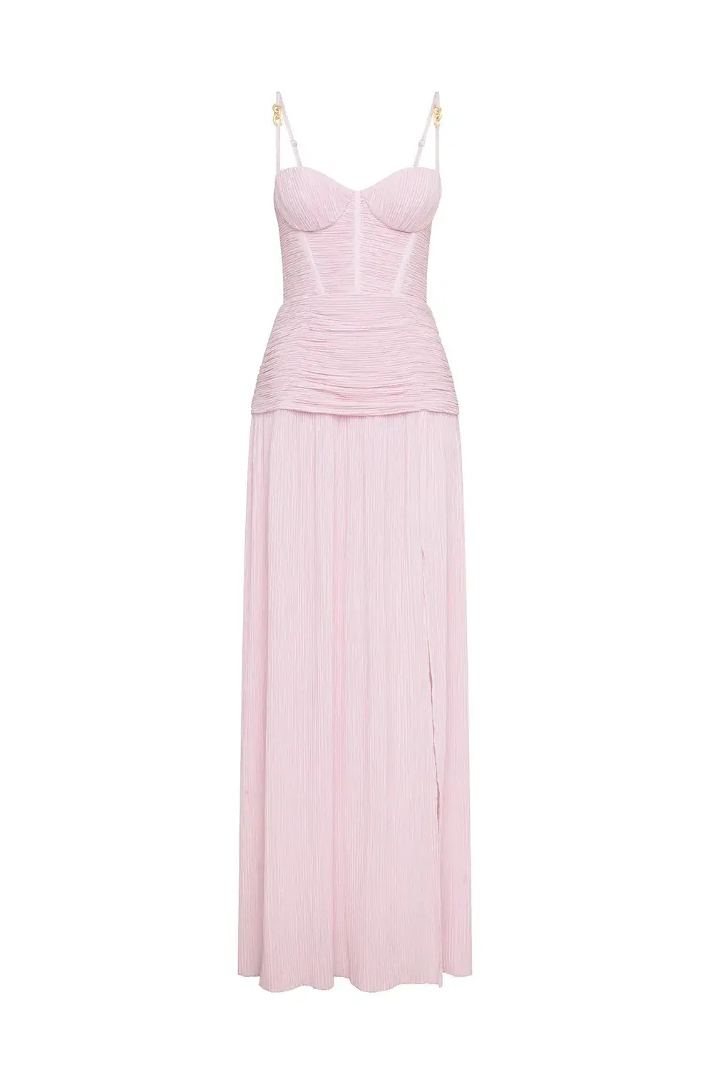 Manning Cartell Double Time Pleat Maxi / Pink / Size 10 - Image 5